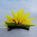 Pássaro artificial do paraíso Clipe de cabelo de flor
